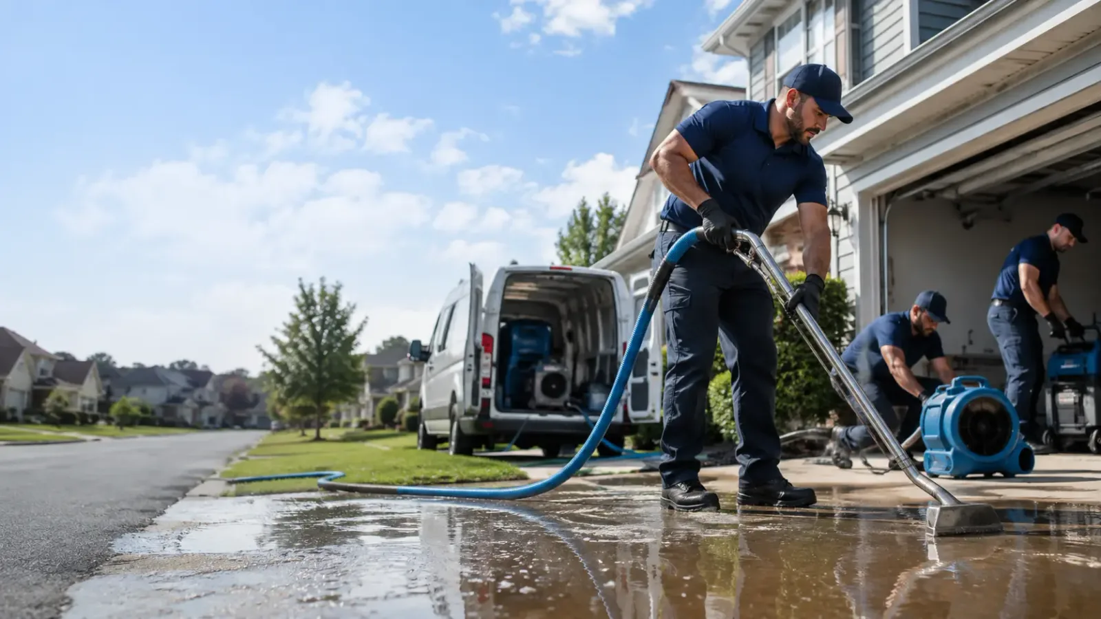 Flood Damage Restoration in Hoboken, GA